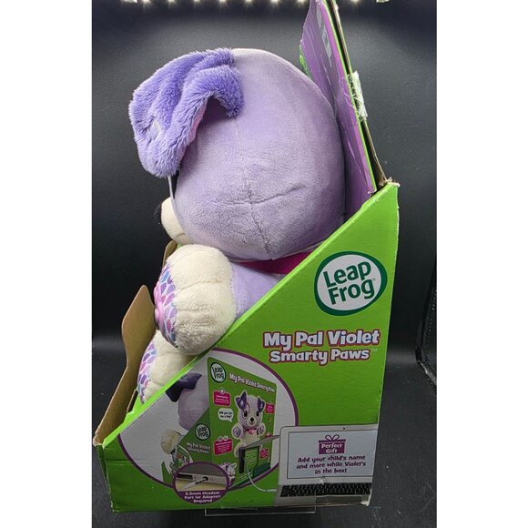 LeapFrog My Pal Violet Smarty Paws Interactive Plush Toy Light-Up Learning - Picture 8 of 12